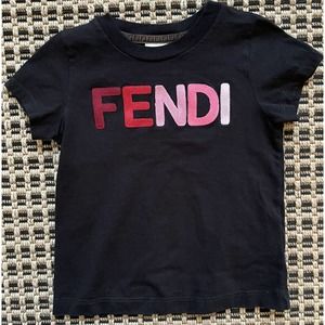 Fendi Girls Tshirt Top - Size 3A